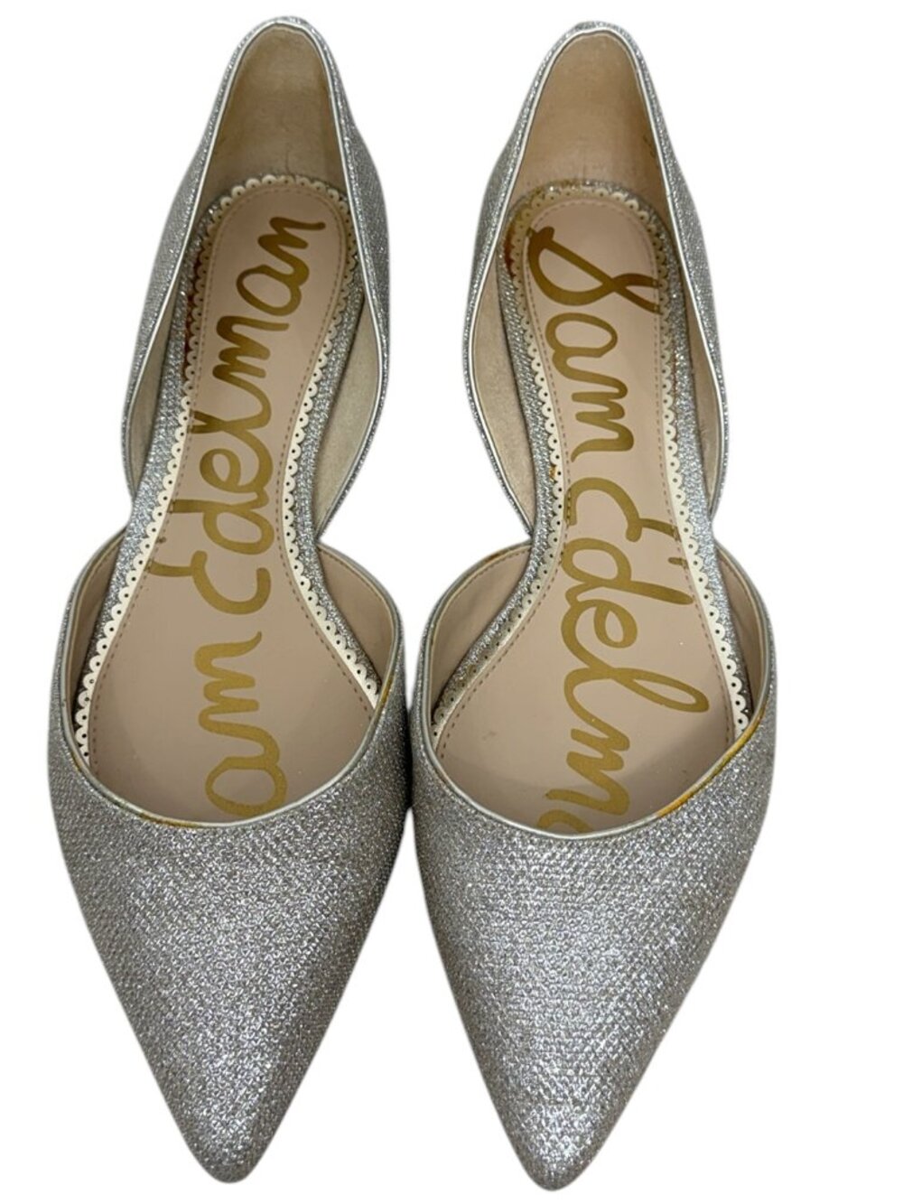 Sam Edelman Rodney d'Orsay Jute Glam Mesh Women's Ballet Flats Size 9 - Picture 2 of 6